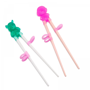 Chopsticks leanbh silicone leanaí tachrán leanaí chopsticks leanbh chopsticks cartúin